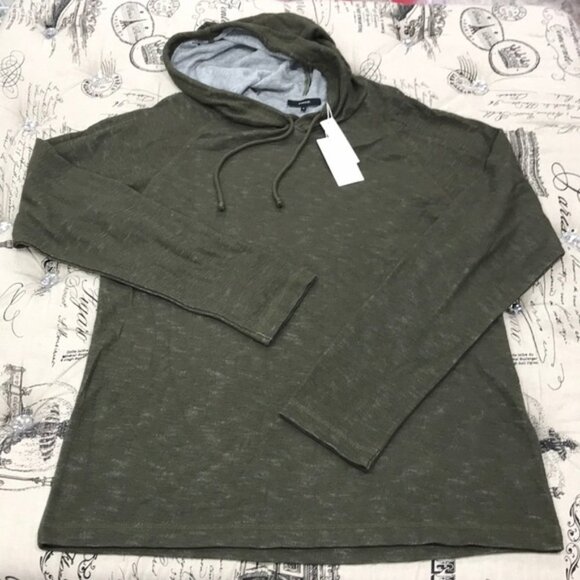 Vince Double Knit Pullover Hoodie - Picture 3 of 4